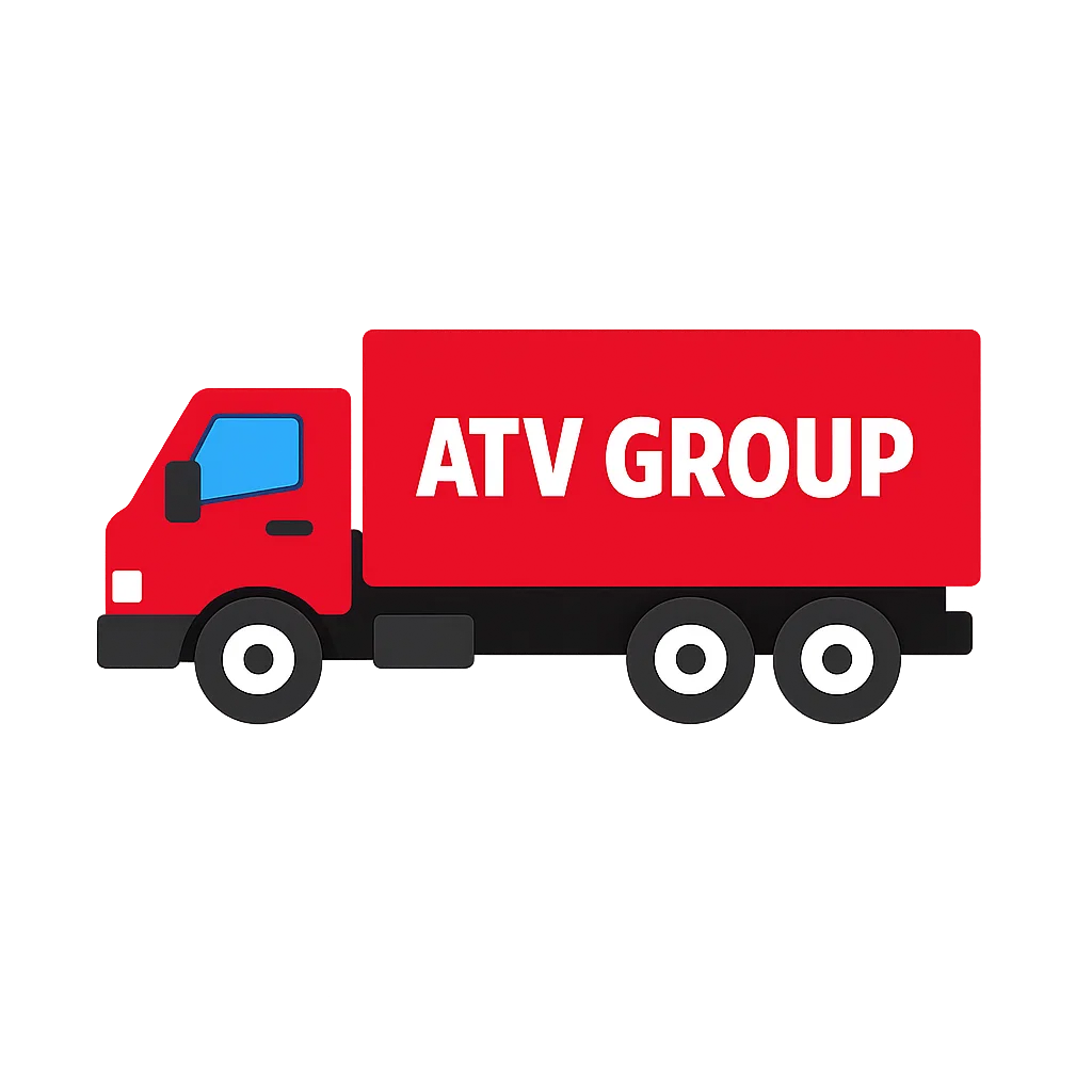 иконка машинки с логотипом АТВ ГРУПП